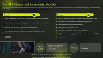 Top GPT Chatbot Tool For Research Youchat Comprehensive Guide On GPT Chatbot ChatGPT SS