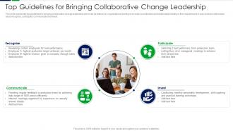 Top Guidelines For Bringing Collaborative Change Leadership