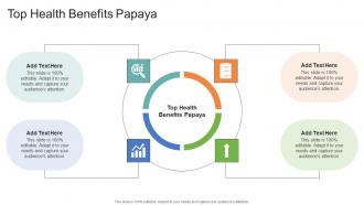 Top Health Benefits Papaya In Powerpoint And Google Slides Cpb