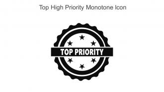 Top High Priority Monotone Icon In Powerpoint Pptx Png And Editable Eps Format