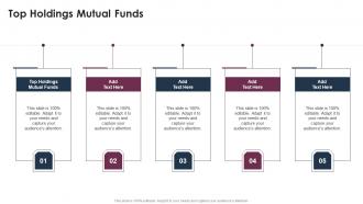 Top Holdings Mutual Funds In Powerpoint And Google Slides Cpb