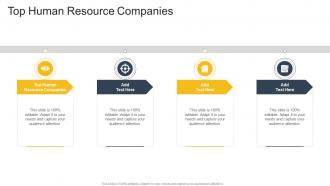 Top Human Resource Companies In Powerpoint And Google Slides Cpb