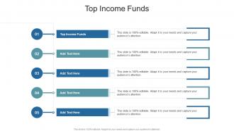 Top Income Funds In Powerpoint And Google Slides Cpb