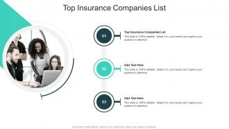 Top Insurance Companies List In Powerpoint And Google Slides Cpb