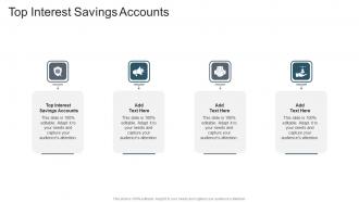 Top Interest Savings Accounts In Powerpoint And Google Slides Cpb