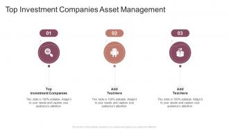 Top Investment Companies Asset Management In Powerpoint And Google Slides Cpb