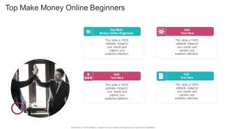 Top Make Money Online Beginners In Powerpoint And Google Slides Cpb
