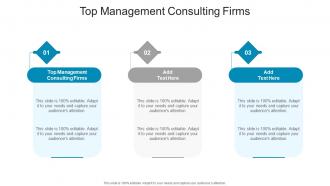 Top Management Consulting Firms In Powerpoint And Google Slides Cpb