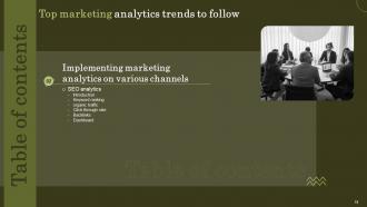 Top Marketing Analytics Trends To Follow Powerpoint Presentation Slides V Engaging Image