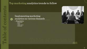 Top Marketing Analytics Trends To Follow Powerpoint Presentation Slides V Professionally Images