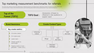Top Marketing Measurement Benchmarks For Referrals Guide To Referral Marketing