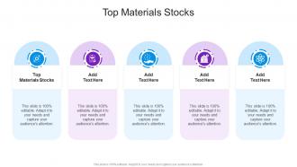 Top Materials Stocks In Powerpoint And Google Slides Cpb