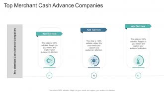 Top Merchant Cash Advance Companies In Powerpoint And Google Slides Cpb