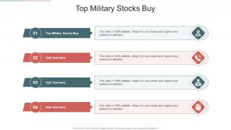 Top Military Stocks Buy In Powerpoint And Google Slides Cpb