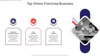 Top Online Franchise Business In Powerpoint And Google Slides Cpb