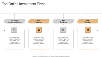 Top Online Investment Firms In Powerpoint And Google Slides Cpb