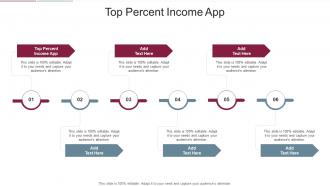 Top Percent Income App In Powerpoint And Google Slides Cpb