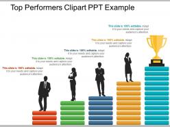 Top performers clipart ppt example