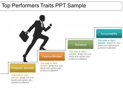 Top performers traits ppt sample
