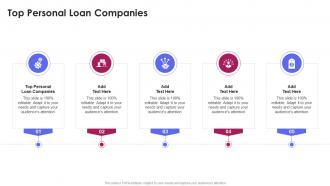 Top Personal Loan Companies In Powerpoint And Google Slides Cpb