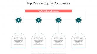 Top Private Equity Companies In Powerpoint And Google Slides Cpb