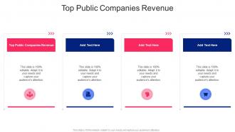Top Public Companies Revenue In Powerpoint And Google Slides Cpb
