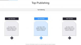 Top Publishing In Powerpoint And Google Slides Cpb