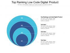 Top ranking low code digital product ppt powerpoint presentation pictures structure cpb