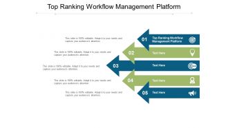 Top ranking workflow management platform ppt powerpoint presentation infographic template cpb