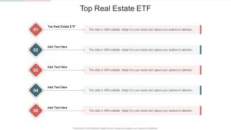 Top Real Estate Etf In Powerpoint And Google Slides Cpb