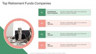 Top Retirement Funds Companies In Powerpoint And Google Slides Cpb