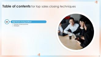 Top Sales Closing Techniques Powerpoint Presentation Slides SA CD Adaptable Analytical