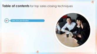 Top Sales Closing Techniques Powerpoint Presentation Slides SA CD Good Professionally