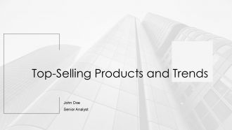 Top Selling Products And Trends PPT Designs AT
