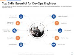 Top Skills Essential For DevOps Engineer DevOps Skillset IT Ppt Infographic Template Diagrams