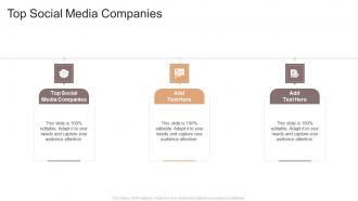 Top Social Media Companies In Powerpoint And Google Slides Cpb