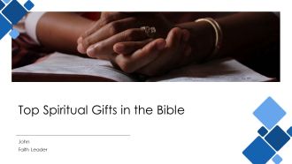 Top Spiritual Gifts In The Bible PPT Slides AT