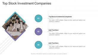 Top Stock Investment Companies In Powerpoint And Google Slides Cpb