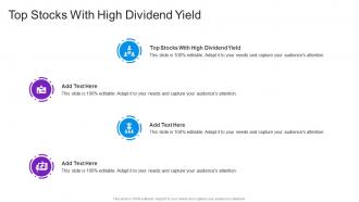 Top Stocks With High Dividend Yield In Powerpoint And Google Slides Cpb