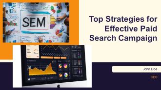 Top Strategies For Effective Paid Search Campaign PPT Example AT