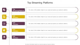 Top Streaming Platforms In Powerpoint And Google Slides Cpb