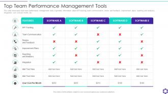Top Team Performance Management Tools