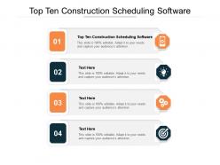 Top ten construction scheduling software ppt show images cpb