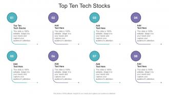 Top Ten Tech Stocksin Powerpoint And Google Slides Cpb