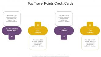 Top Travel Points Credit Cards In Powerpoint And Google Slides Cpb