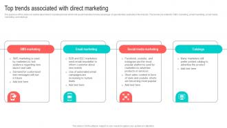 Top Trends Associated With Direct Marketing Best Marketing Strategies For Your D2C Brand MKT SS V