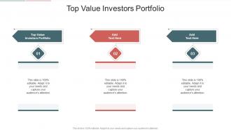 Top Value Investors Portfolio In Powerpoint And Google Slides Cpb