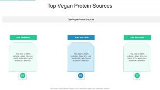 Top Vegan Protein Sources In Powerpoint And Google Slides Cpb