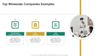 Top Wholesale Companies Examples In Powerpoint And Google Slides Cpb