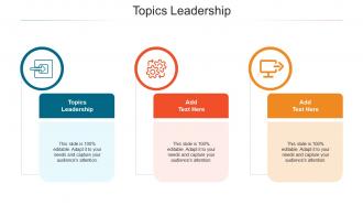 Topics Leadership In Powerpoint And Google Slides Cpb